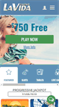 Mobile Screenshot of casinolavida.com